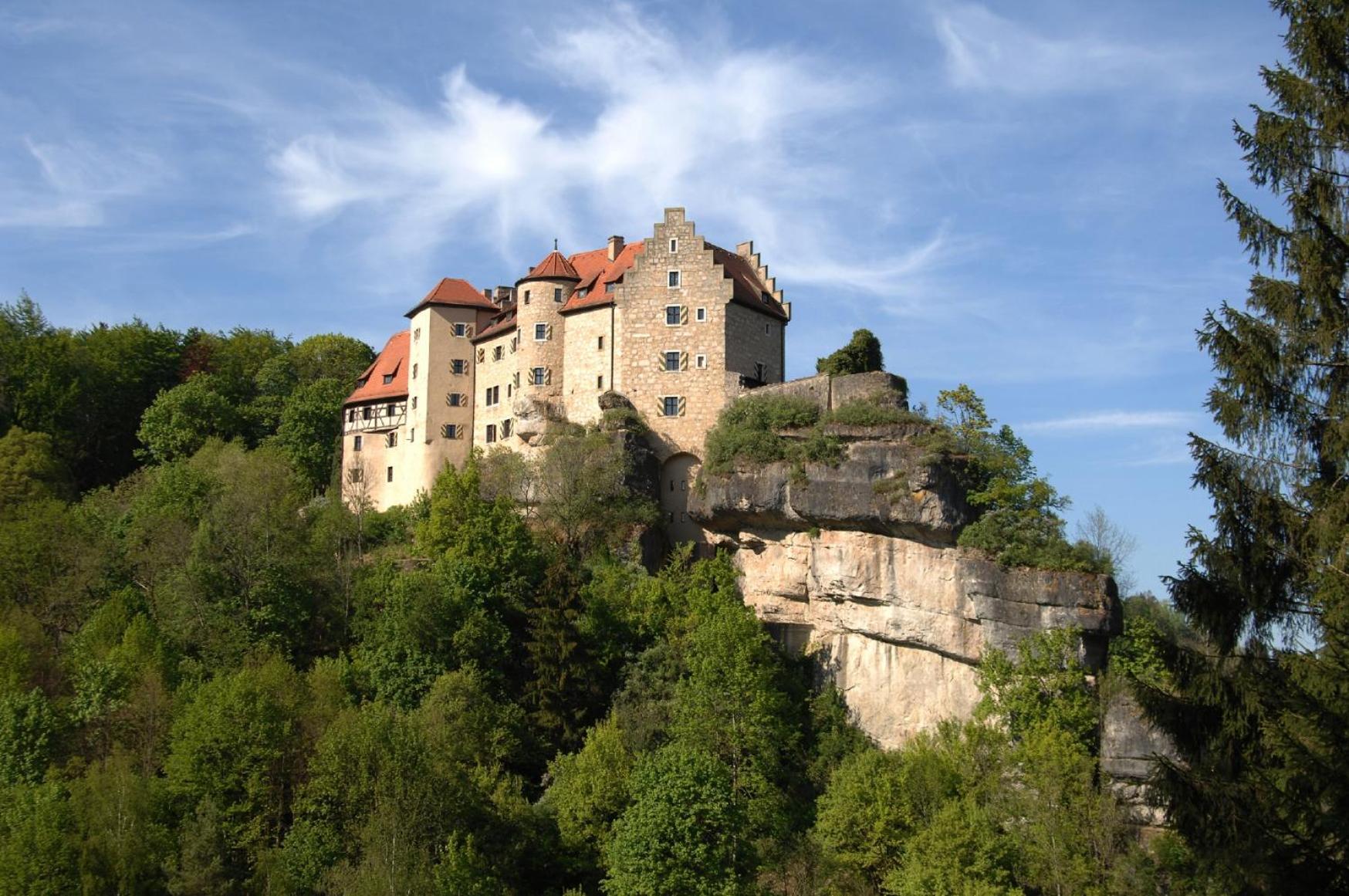 Burg Rabenstein Hotell Kirchahorn Eksteriør bilde